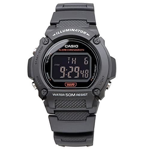 Digital klocka - CASIO - W-219H-8BV - Quartz - Digital - Mörkgrå