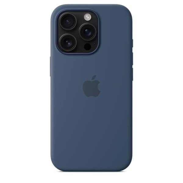 APPLE iPhone 16 Pro - Silikonfodral med MagSafe - Denim