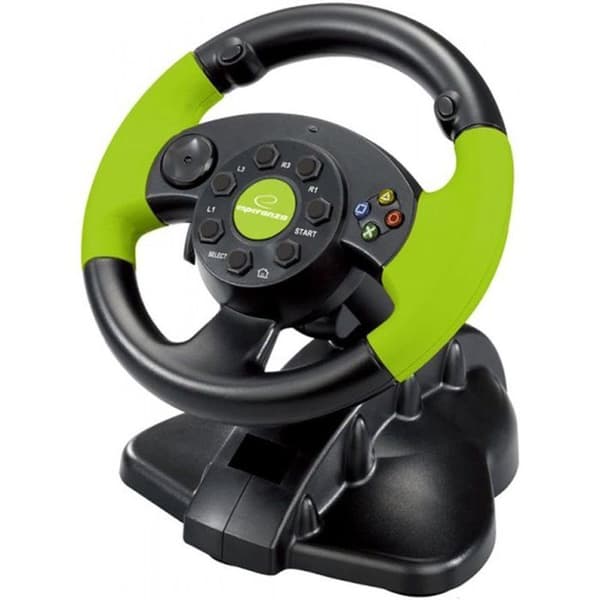 Flygande ensemble och pedaler - Esperanza - High Octane XBOX Edition - Trådad - Multi-plattform - Svart