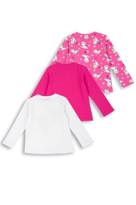 Chicco textil box set med långärmade bomullströjor, flicka