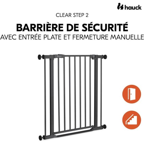 Barriär Clear Step 2 Svart