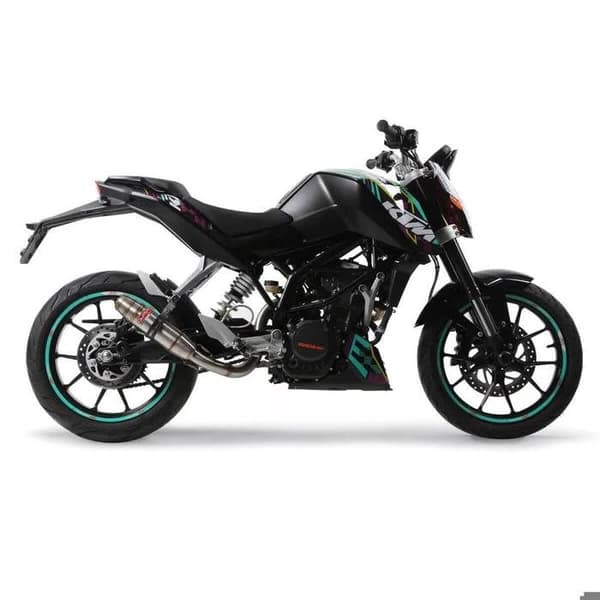 GPR Deeptone Slip-On Avgassystem för KTM Duke 200 KT.200.DE