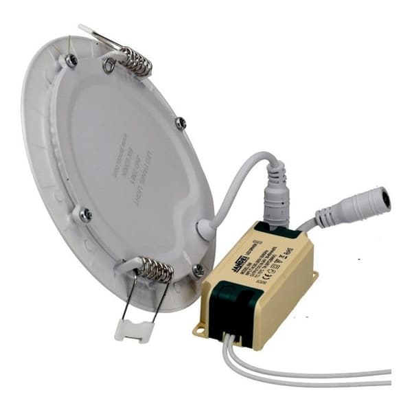 Jandei- Led Downlight 6W 6000K Rund Infälld Vit