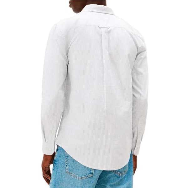 Skjorta Randig Blå/Vit Herr Tommy Hilfiger Slim Stripe