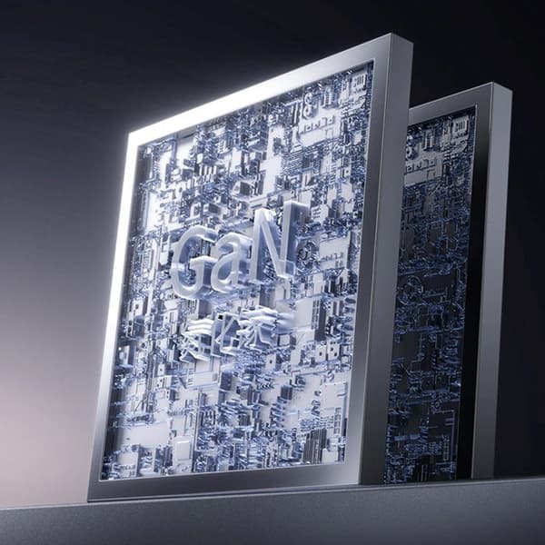 Väggladdare A27 MaxC USB-C USB-A GaN 35 W - Vit