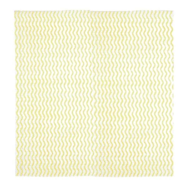 Gul non-woven chiffon - Rulle med 100 chiffoner - Jantex