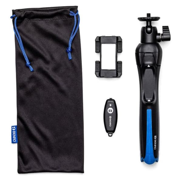 BENRO Bordstativ och smartphone bom BK15