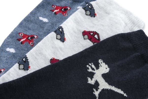 Chicco textil box set av Cotton Below The Knä strumpor, Blandat barn