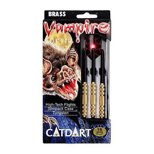 Pilar - Catdart Vampire - 18 g - Mässing - Nylonsvansar