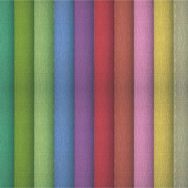 Krepppapper - Top 2000 - Creatino - 25x200cm - Pastellmix - Rosa