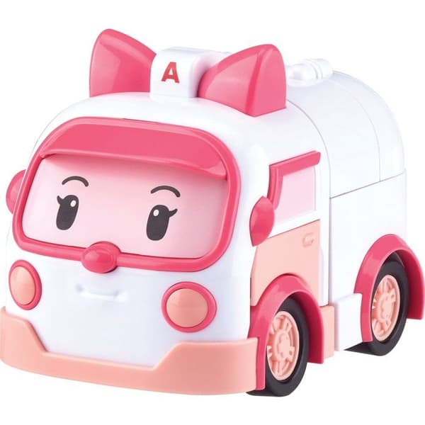 Figurinerobot 10 cm - Silverlit – Robocar Poli – Transformationsfordon Ambre 2-i-1