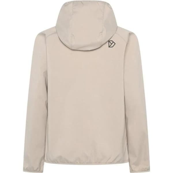 Didriksons Zink barn hoodie med full zip - beach beige