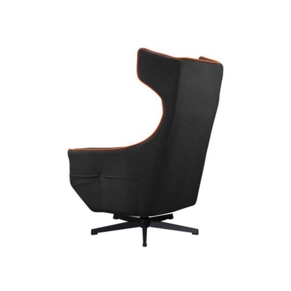 Gamingsoffa COUGAR Magus, vadderad sits, justerbart ryggstöd, svart, 150 kg