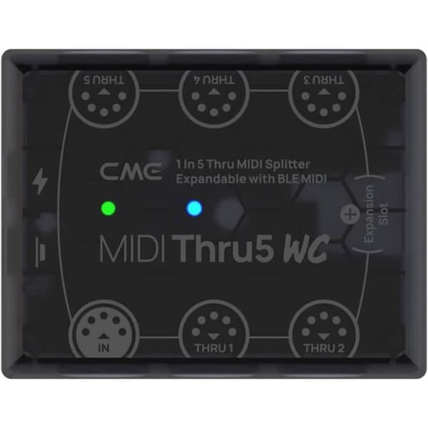 Interface MIDI CME MIDI Thru5 WC - Hög hastighet 1-in-5-out fördelare