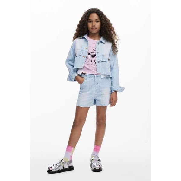 Jeansjacka tjej Desigual Martina