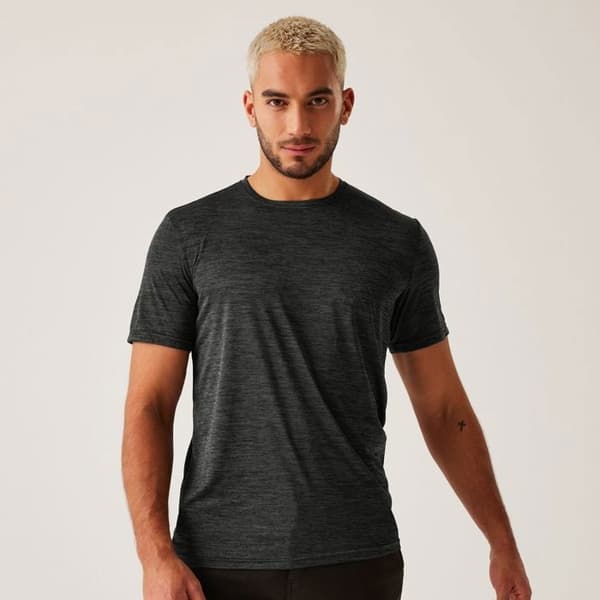 Regatta T-shirt Fingal Edition herr polyester antracit