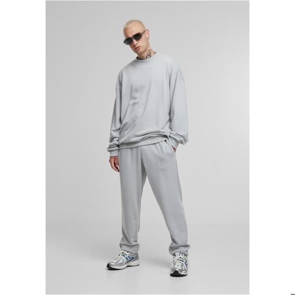 Basic joggingsbyxor för kvinnor Urban Classics Light Terry - ljus asfaltsgrå