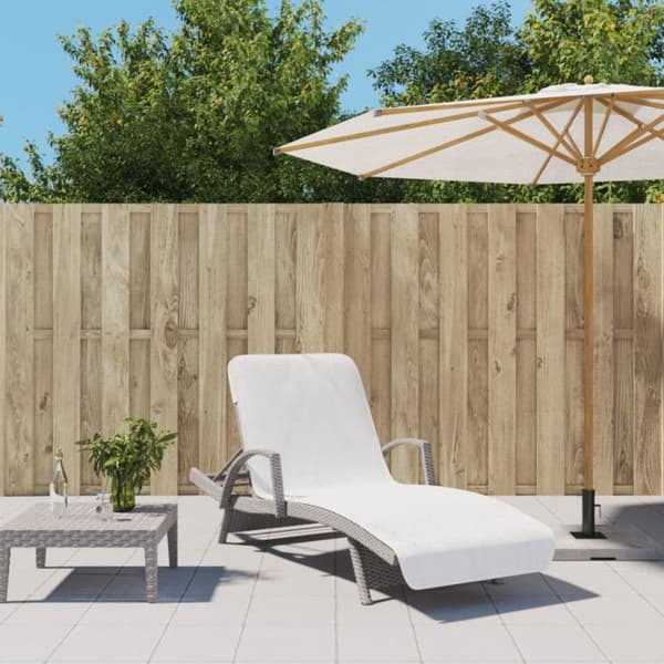 Strandhanddukar 2 st vit 75x200 cm tyg 400 GSM
