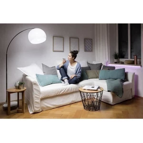 LEDVANCE Set med 2 smarta LED-lampor + Bluetooth klassisk glödtråd 6W = 60W E27