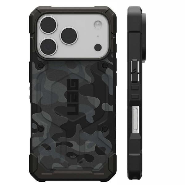 Coque iPhone 17 Pro - UAG - Pathfinder - MagSafe - Midnatt Camo - Ultra Resistent