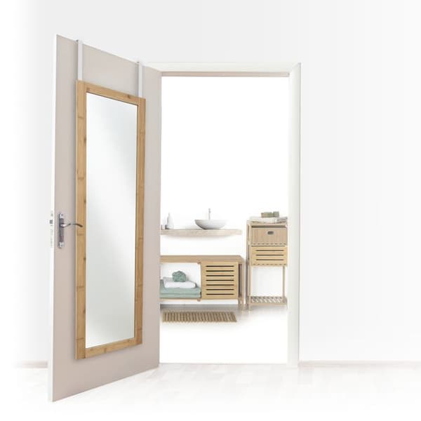 Spegel för dörr 110x30cm bambu - 5 five simply smart