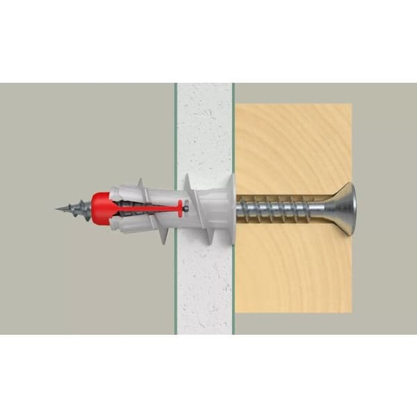 Fischer 545677 DUOBLADE LD Plugg för gipsskivor 44 mm 40 st