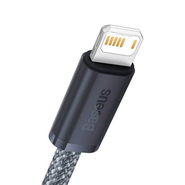 USB-kabel till Lightning - BASEUS - Dynamic Series - 2 m - 2,4 A - Flätad nylon