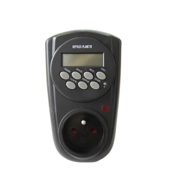 Elektronisk timer - REPTILES-PLANET - Repti Timer Pro - Svart - Programmerbar - Kontroll av dimma