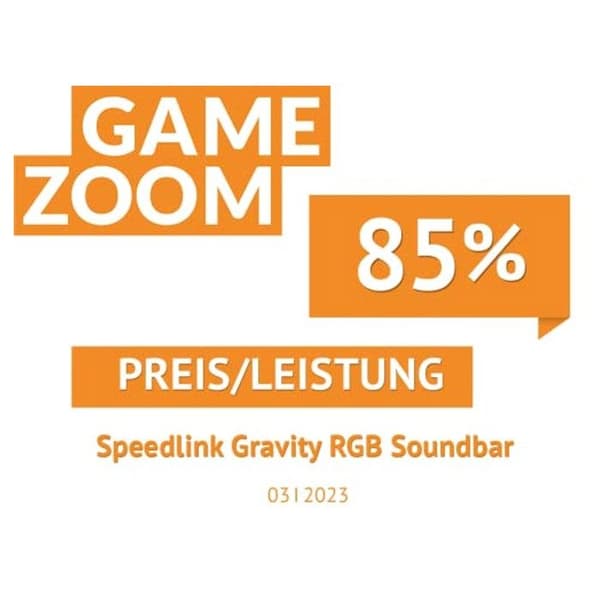 Ljudbar - SpeedLink - Gravity RGB - Bluetooth - Stereo - RGB-belysning