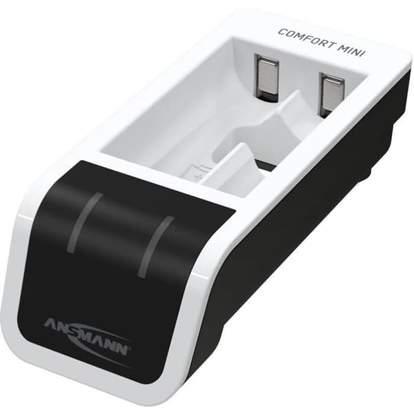 Ansmann Comfort Mini NiMH rund batteriladdare LR03 (AAA), LR6 (AA)