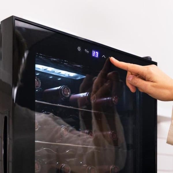 Cecotec Bolero GrandSommelier 2050 Black Compressor vinkällare