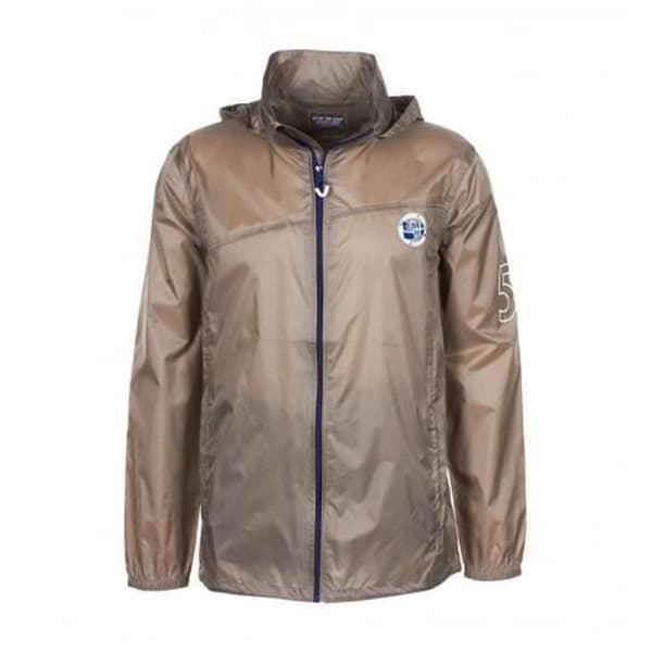 Vattentät jacka Vent du Cap Crany CRANY/FL - vit - XXL