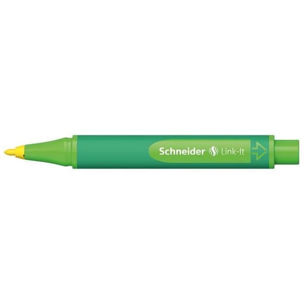 Schneider Link-It tuschpenna 1,0 mm 8,5 cm gul