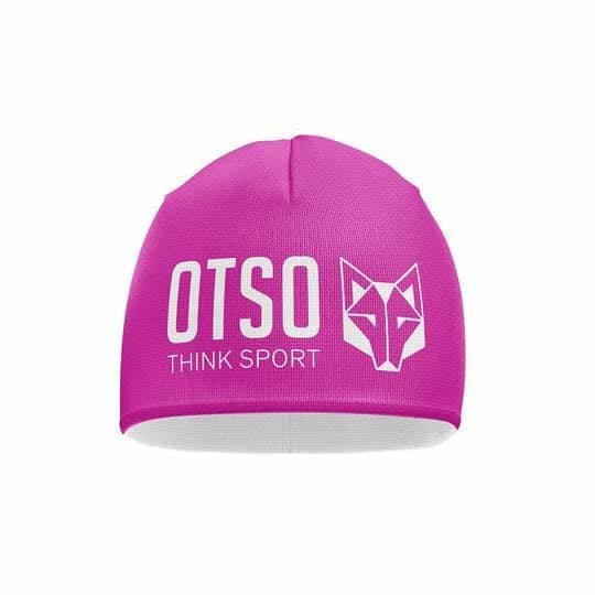 Otso mössa - fluo rosa/vit - TU