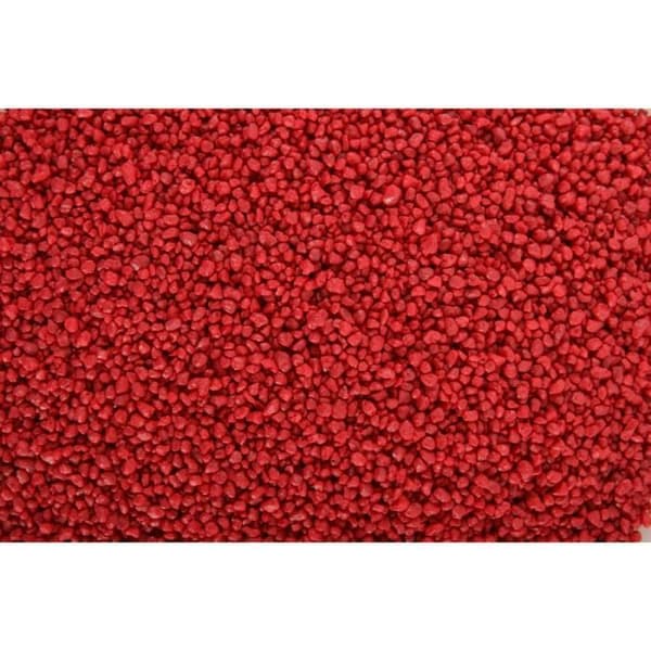 Sable décoratif - Aquasand - Röd Hallon - 1Kg - Kvartzit - 2-3mm