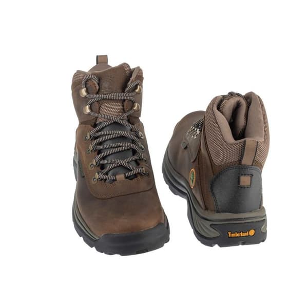 Hiking skor för män - Brun - Timberland White Ledge WP Mid