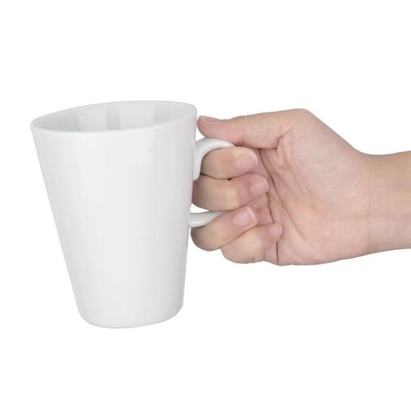 Mugg - Olympia - Latte - 310ml - Porslin - Set med 12