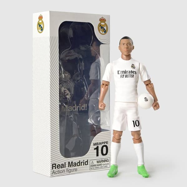 Rörlig figur - Real Madrid - MEGABLEU - Mbappé - 20 cm