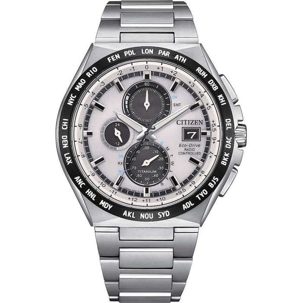 Klocka - Stål, Titan Silver - Citizen - AT8238-84A