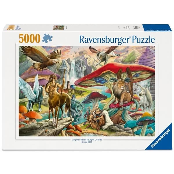Pussel 5000 p Skogarnas hemligheter