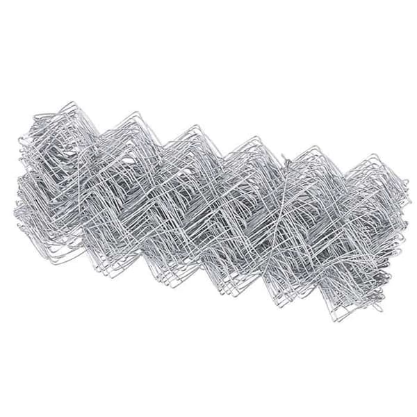 vidaXL Metallnätstängsel Silver 42004865