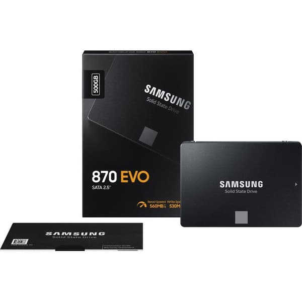 SAMSUNG - 870 EVO - Intern SSD - 250 Go - 2,5" (MZ-77E250B/EU)