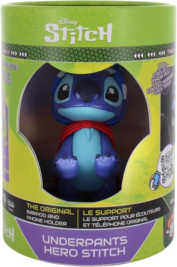 Mini kabelförvaring - Exquisite Gaming - Disney Stitch - Silikon - Original design - Praktisk