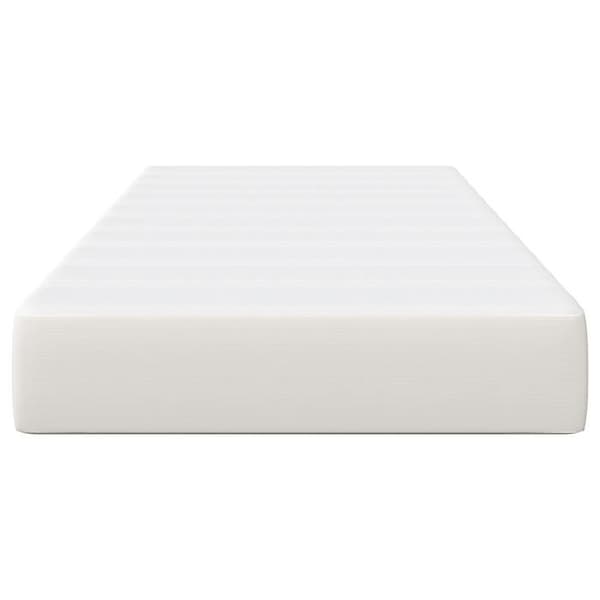 Fjädermadrass Cream Medium 90x200x20 cm Tyg