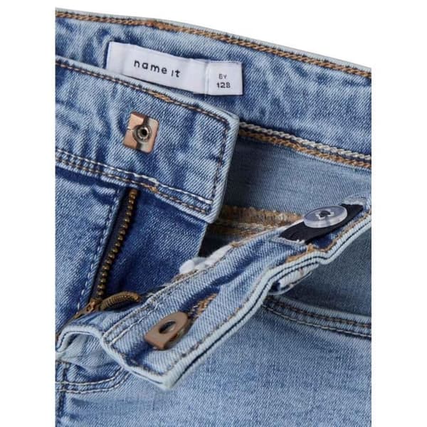 Jeansbyxor - Name It - Polly Boot - Bootcut passform - Sliten effekt - Flicka