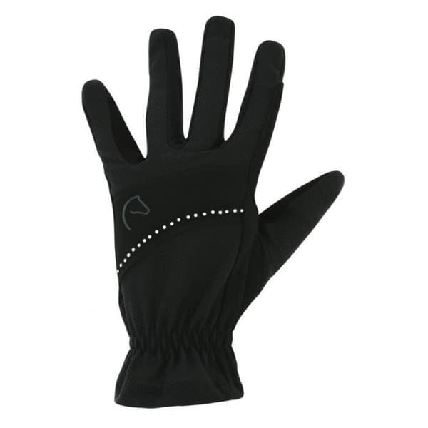 Equithème Strass ridhandskar - svart - M
