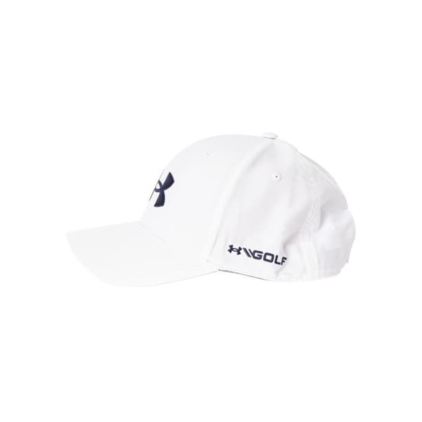 Golfkeps - UNDER ARMOR - GOLF96 HATT - Vit - Lätt tyg - Justerbar passform