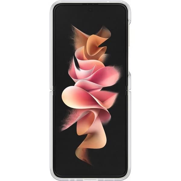 SAMSUNG Flip3 Z Ringfodral - Genomskinlig