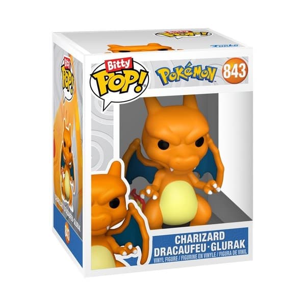 Pack med 4 Figuriner Funko Bitty Pop Pokémon Bulbasaur