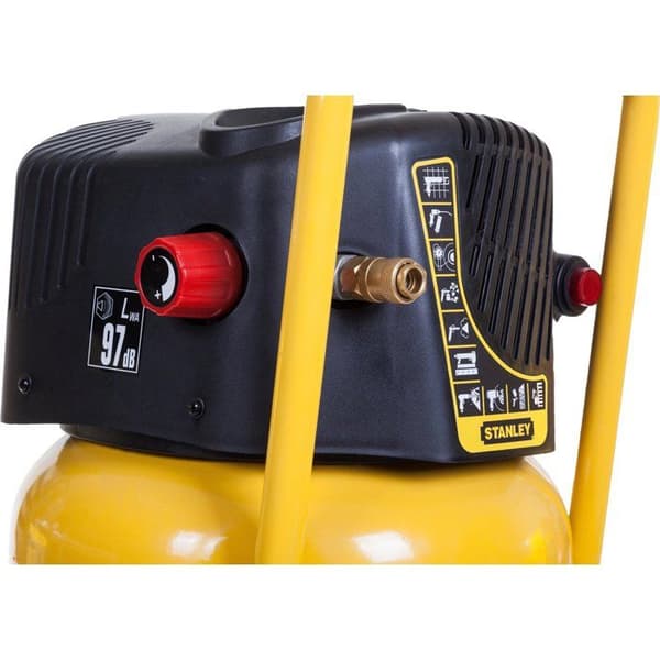 Kolvluftkompressor - STANLEY - D230.10.50V - 50L - 10 bar - Oljefri